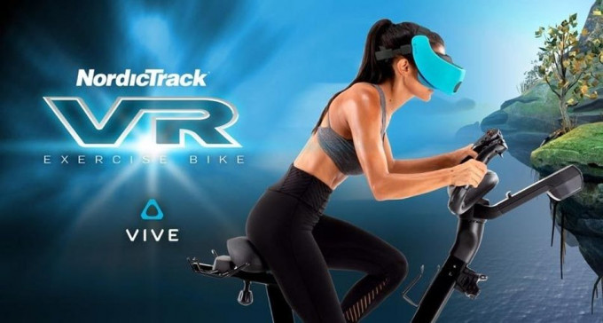 Bicicleta y Realidad virtual. VR BIKE by Nordic Track